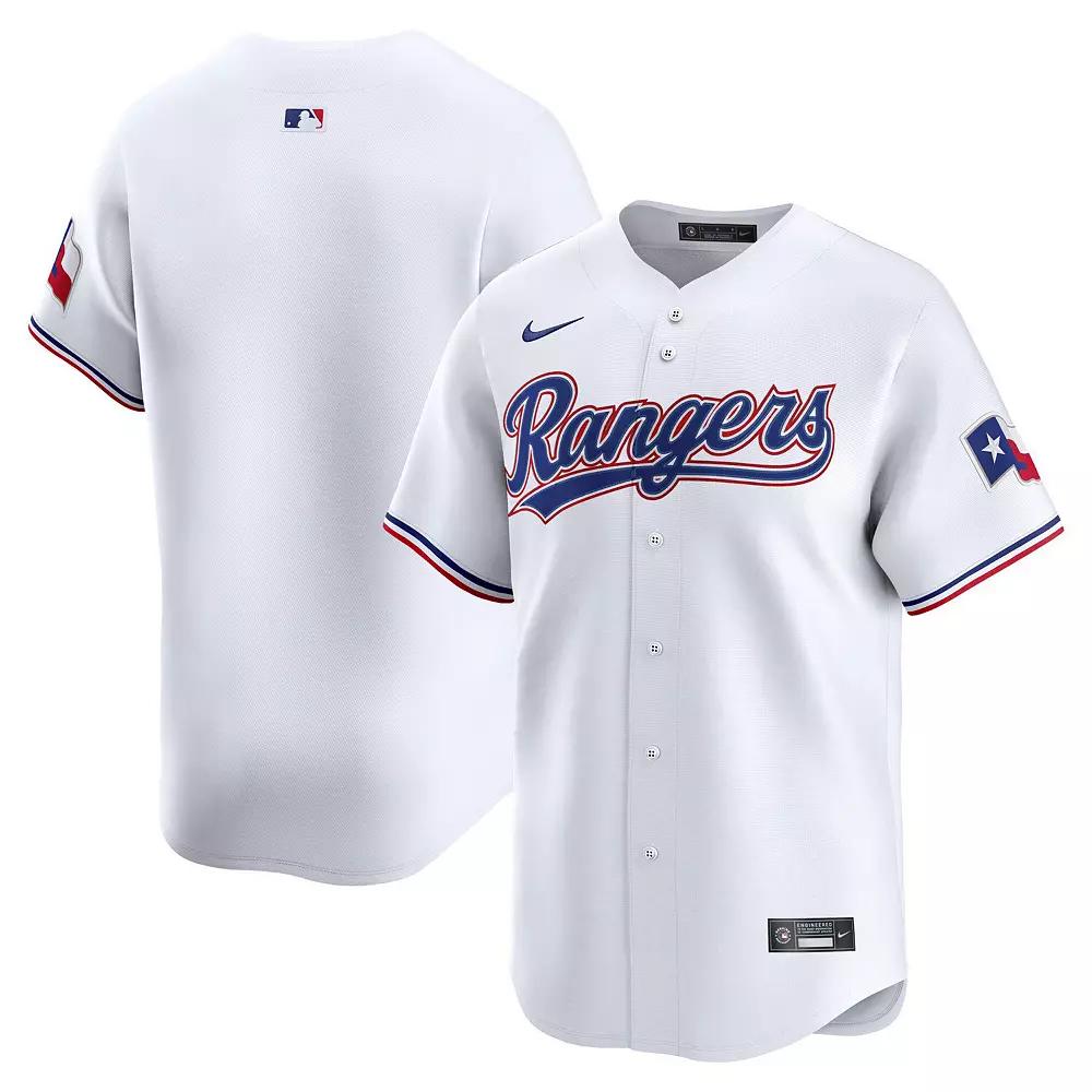 Men's Nike White Texas Rangers Home Limited Jersey,  Product Image