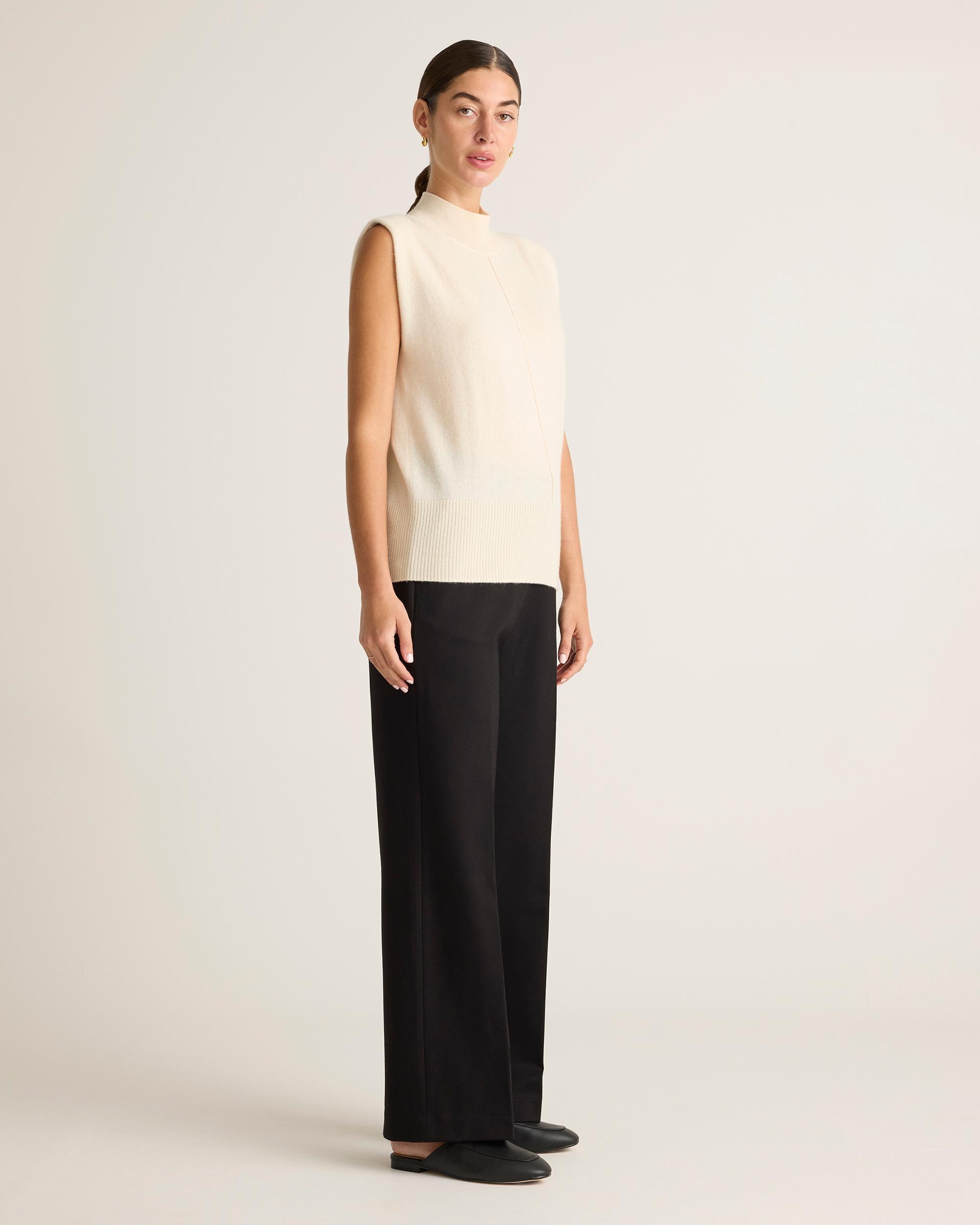 Quince | Women's Ultra-Stretch Ponte Trouser Rayon Product Image