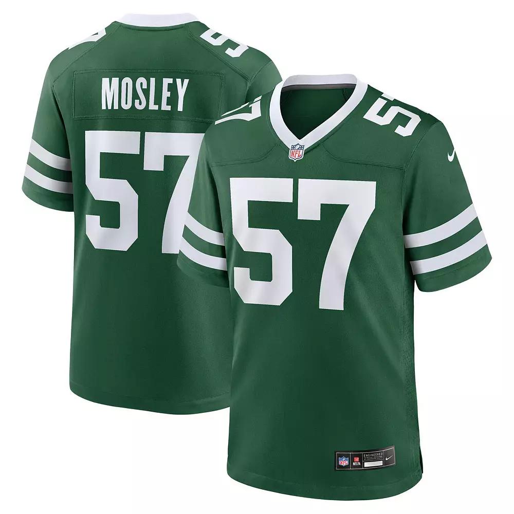 Men's Nike C.J. Mosley Legacy Green New York Jets Team Game Jersey,  Product Image