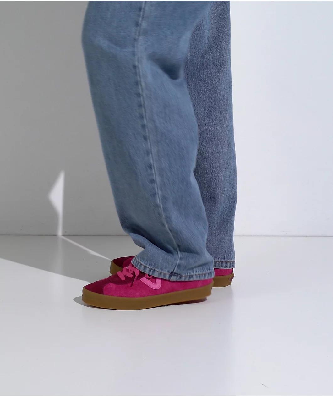 Vans Sport Low Raspberry Rose Skate Shoes Product Image