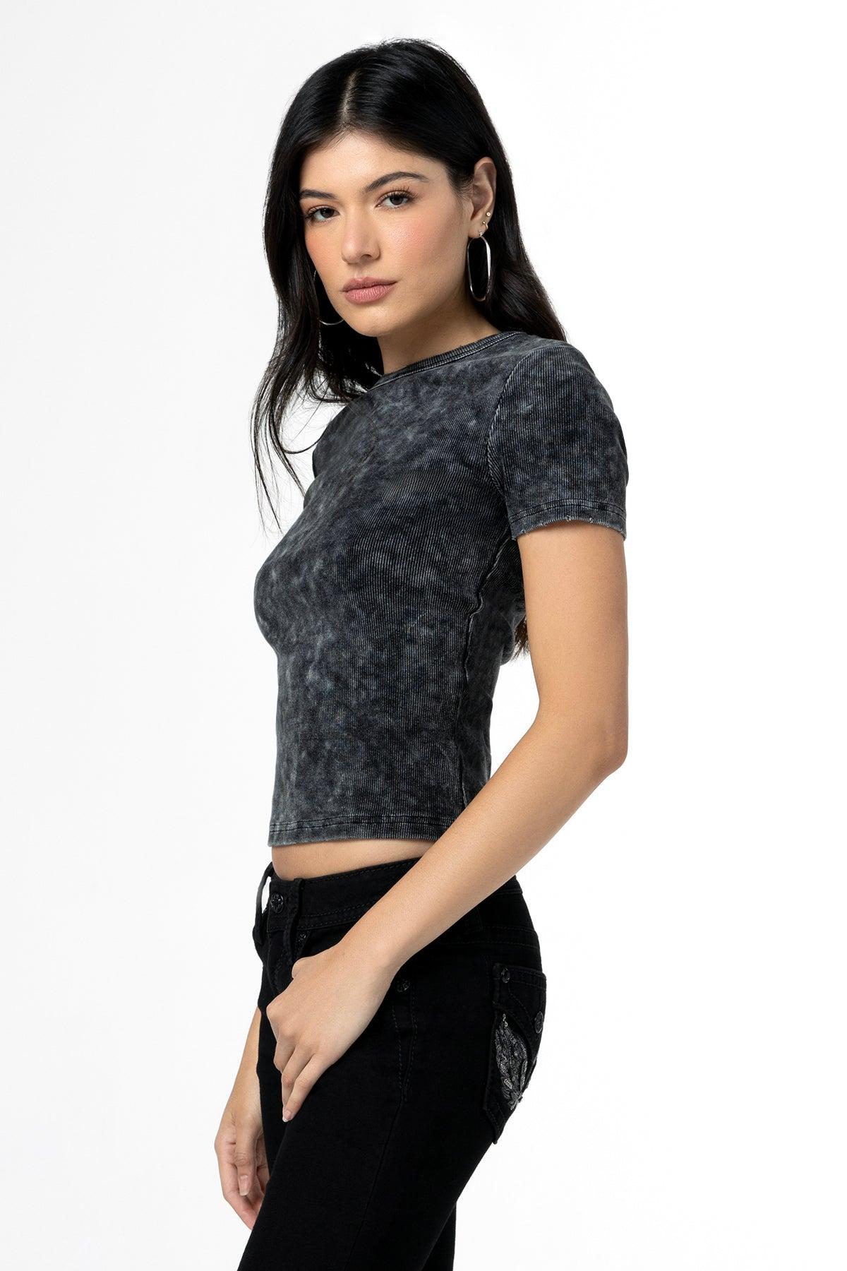 Subtle Wash Longline Tee Product Image