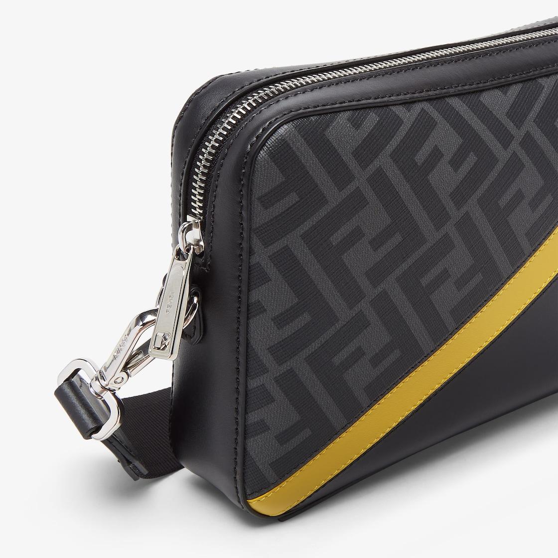 Fendi Diagonal Camera CaseGray fabric bag Product Image