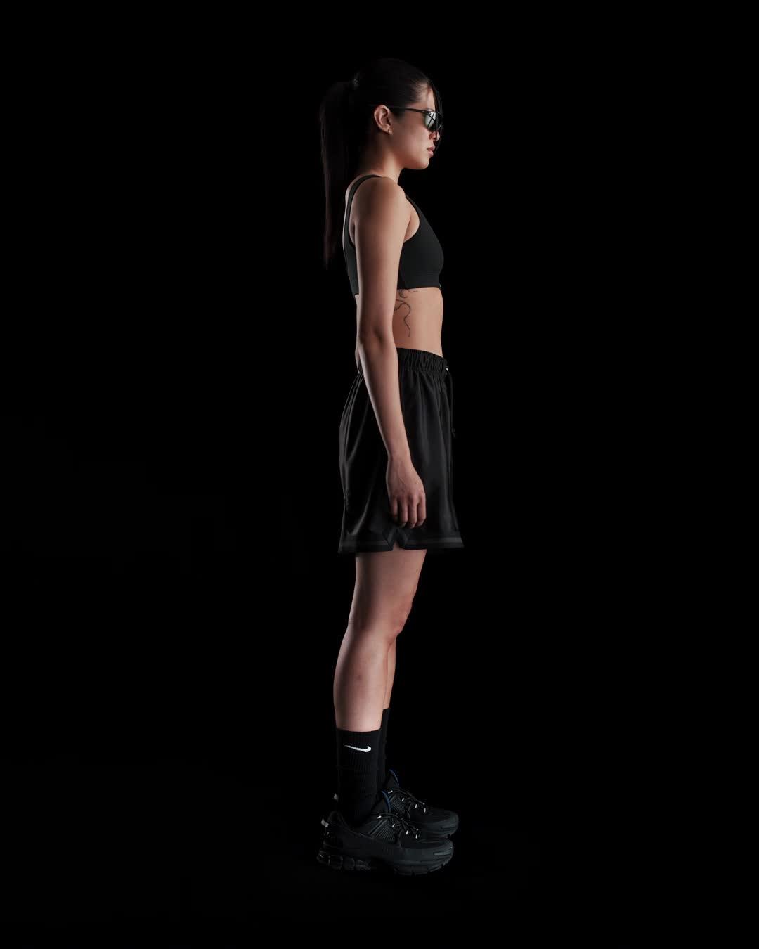 Womens Nike Sportswear Loose Mid-Rise Graphic Shorts | HJ0163-133 Product Image