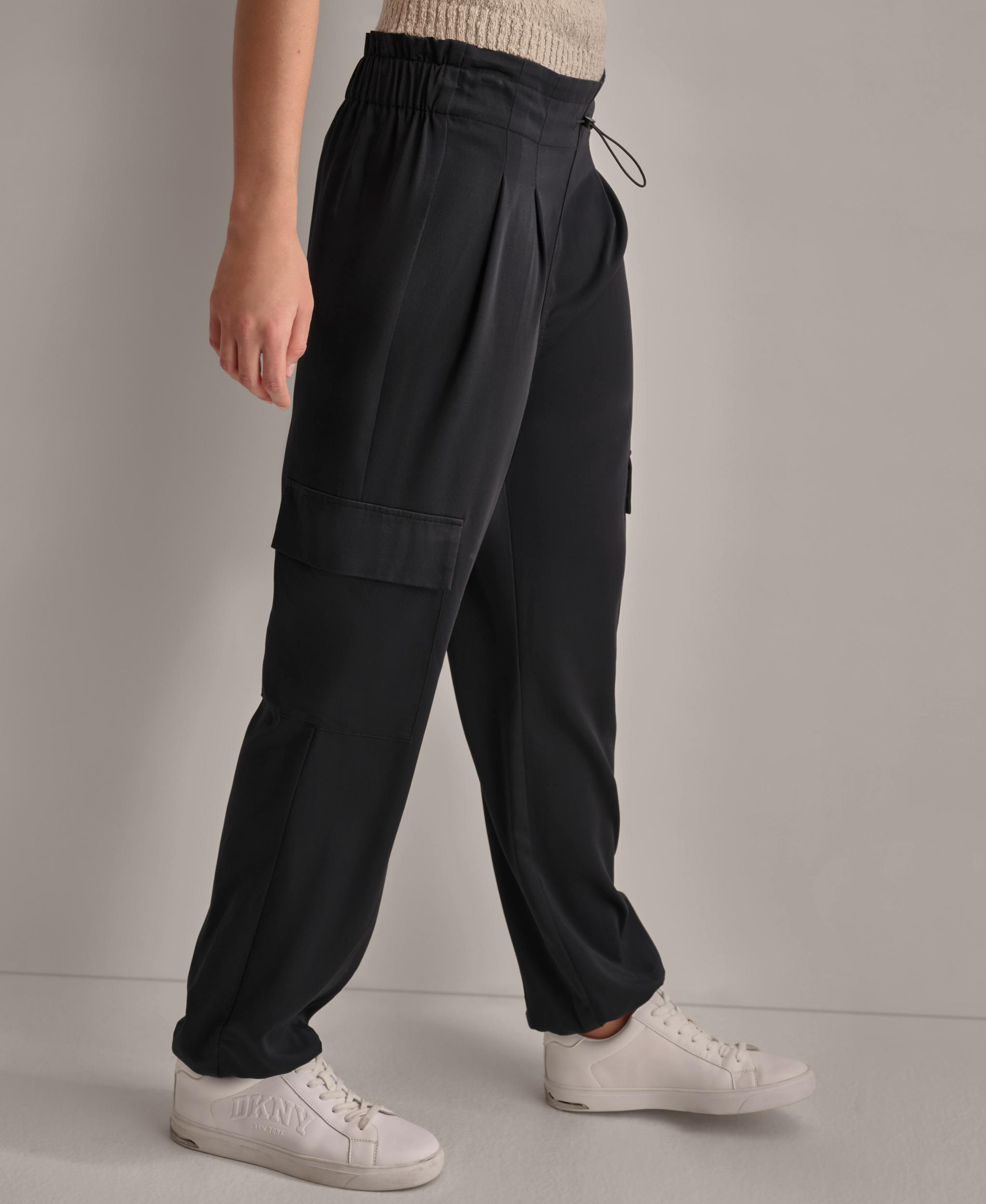 HIGH WAIST SOFT CARGO PANT Product Image