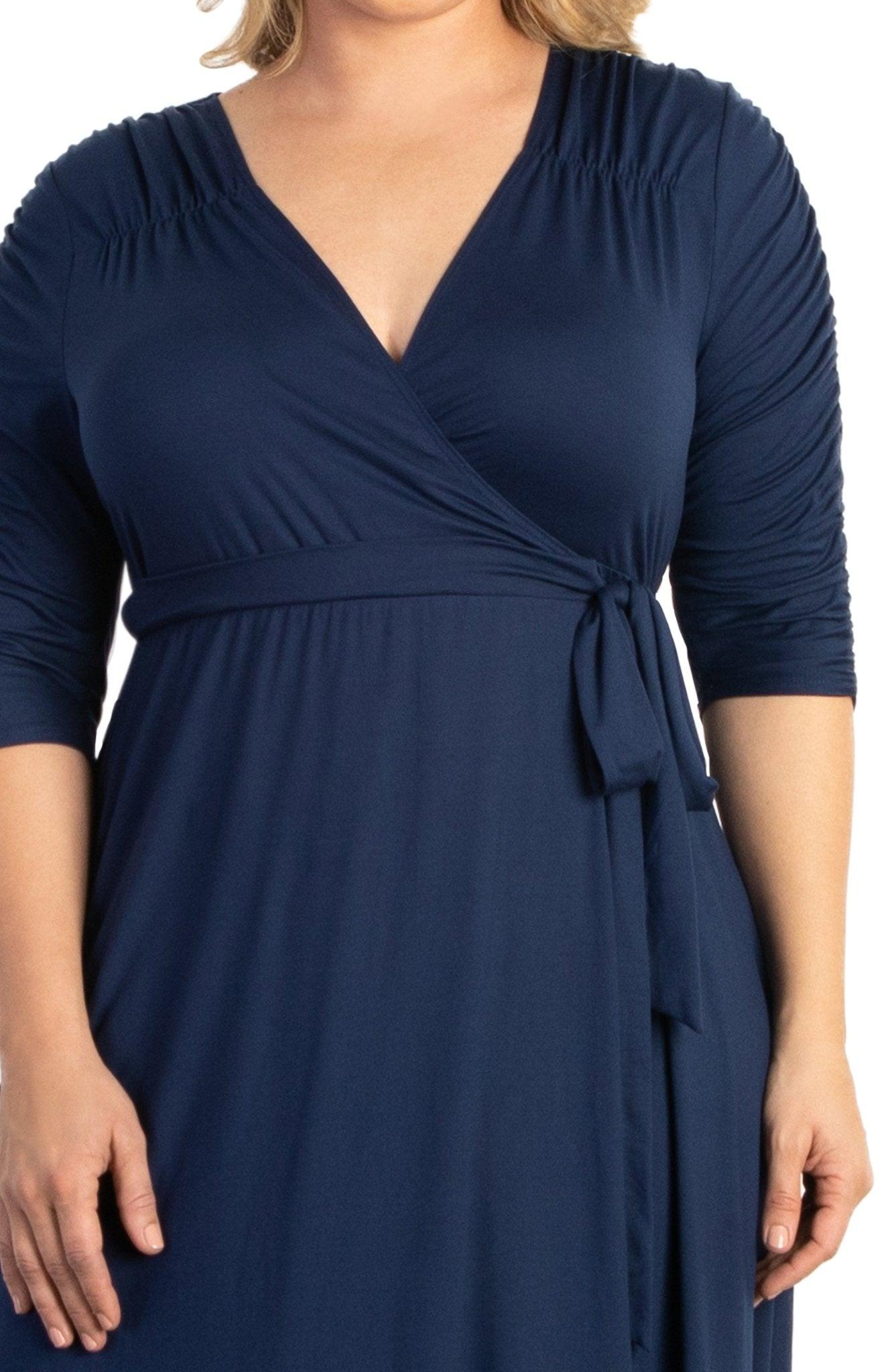 Diana Long Sleeve Midi Dress - Plus Product Image