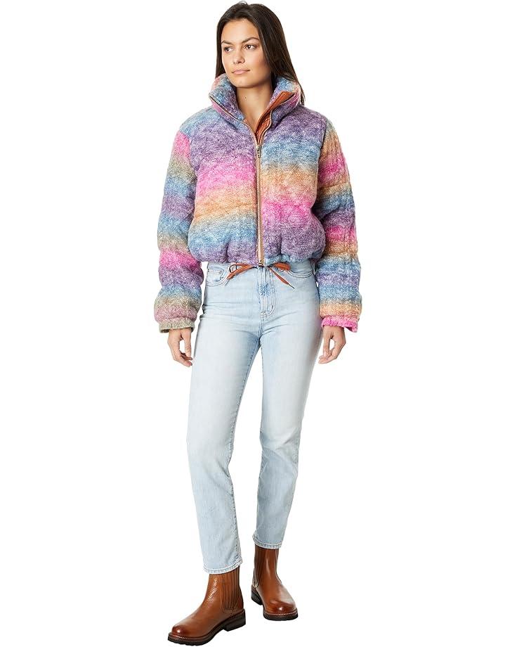 Oversized Faux Suede and Sherpa Trucker Jacket Product Image