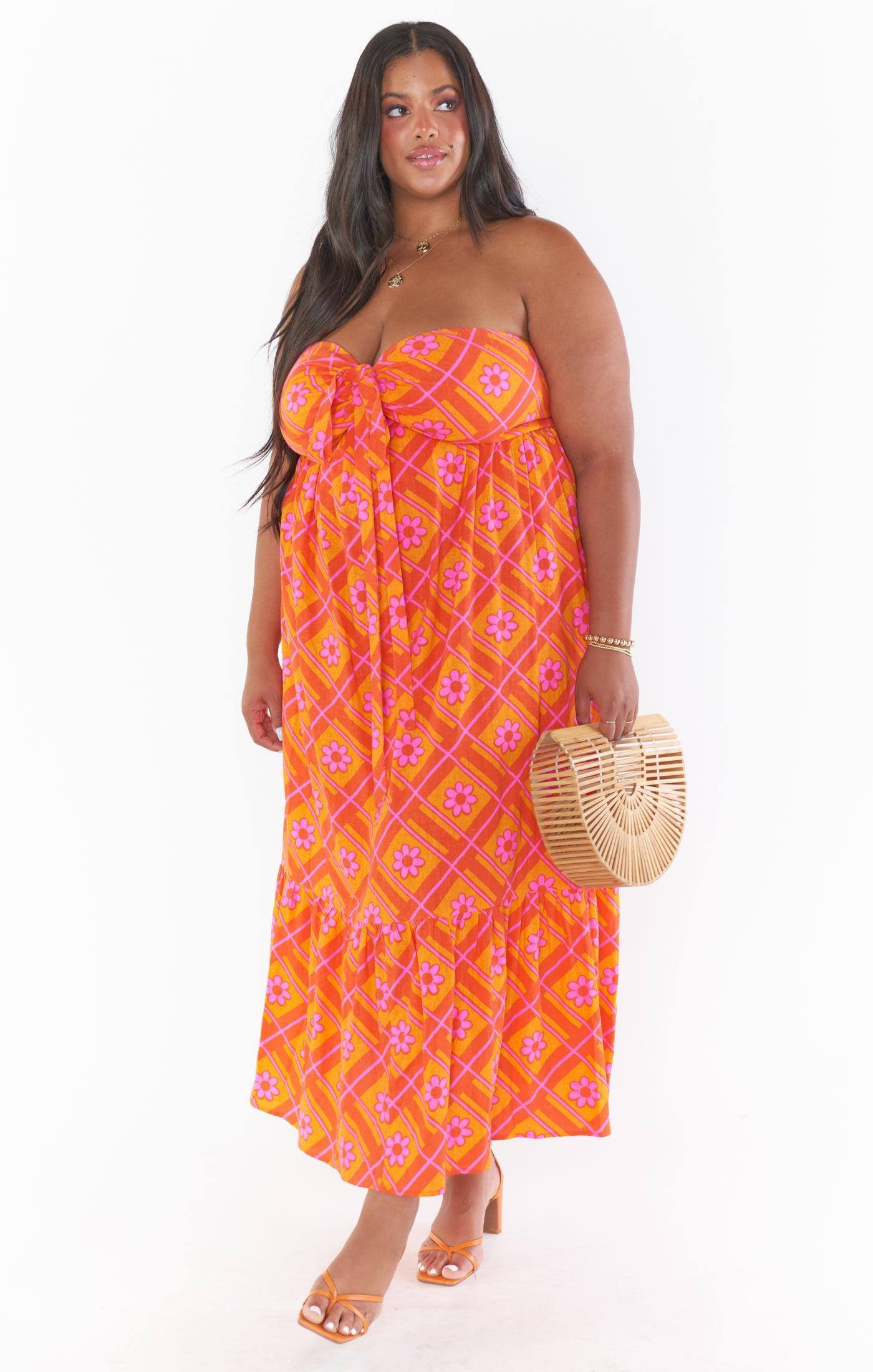 Midge Midi Dress ~ Malibu Daisy Product Image