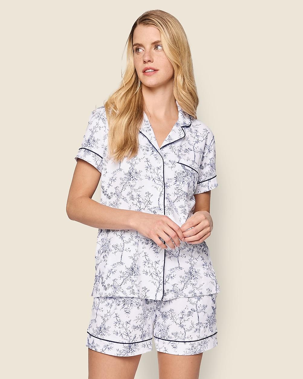 Petite Plume womens Pima cotton short set Product Image