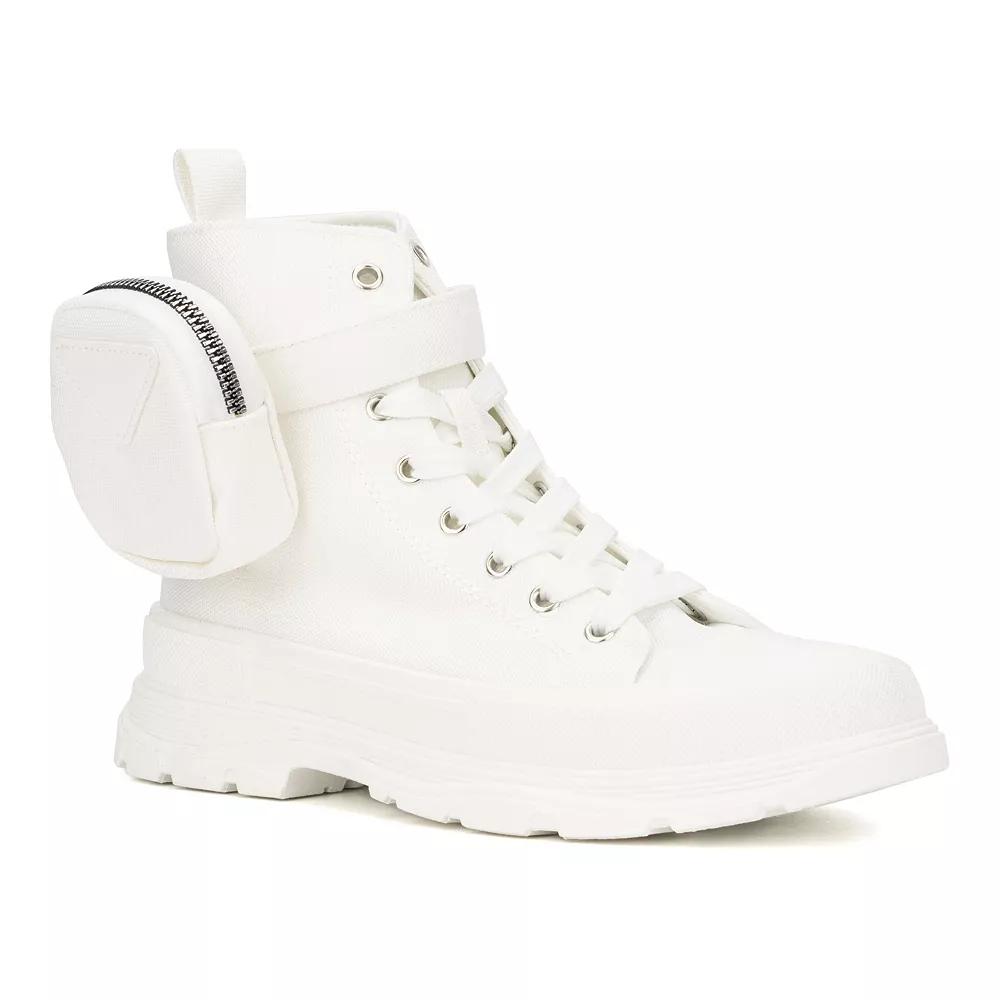 Olivia Miller Leilany Women's High-Top Sneakers, Size: 9, White Product Image