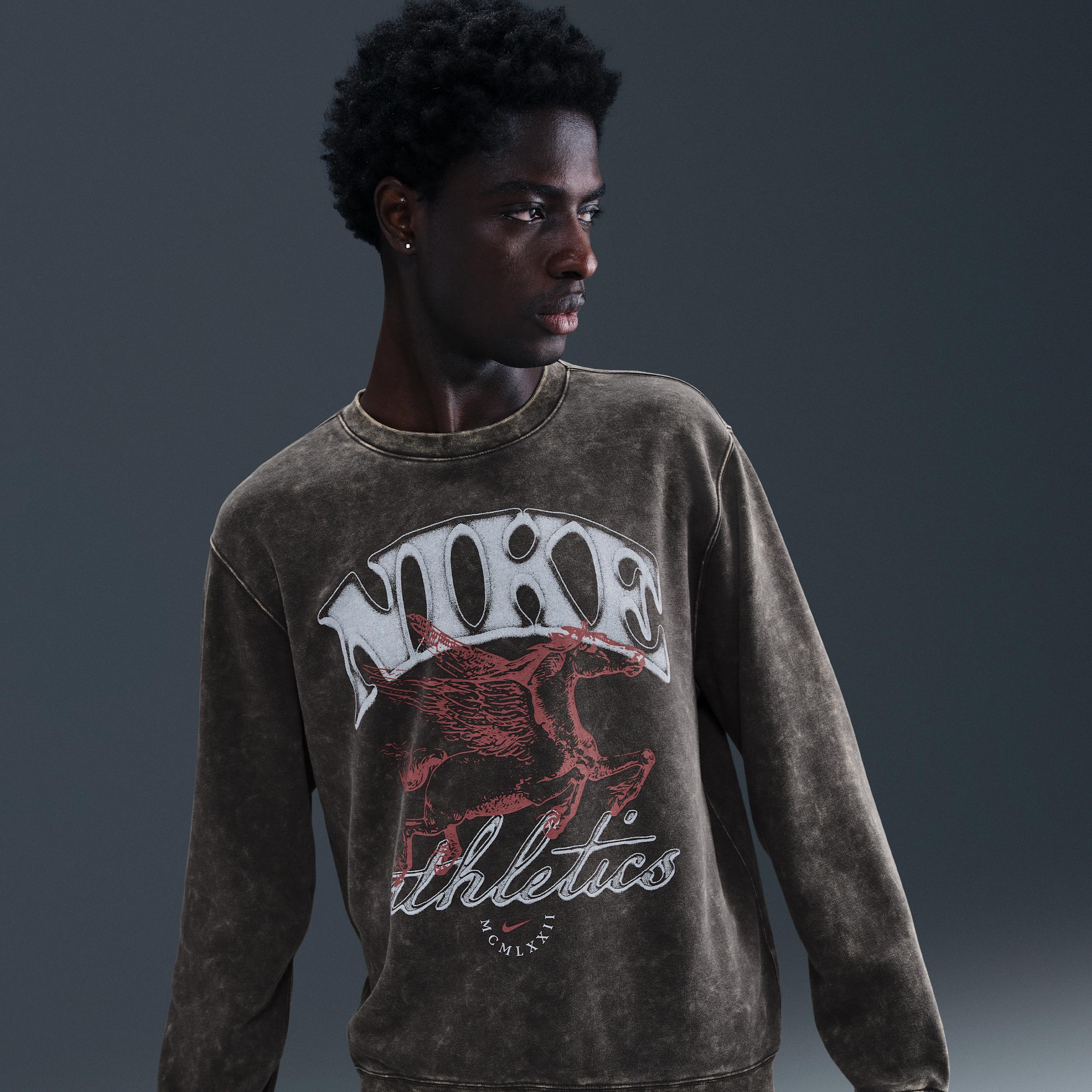 Mens Nike Sportswear Club Fleece Crew | IB4146-060 Product Image