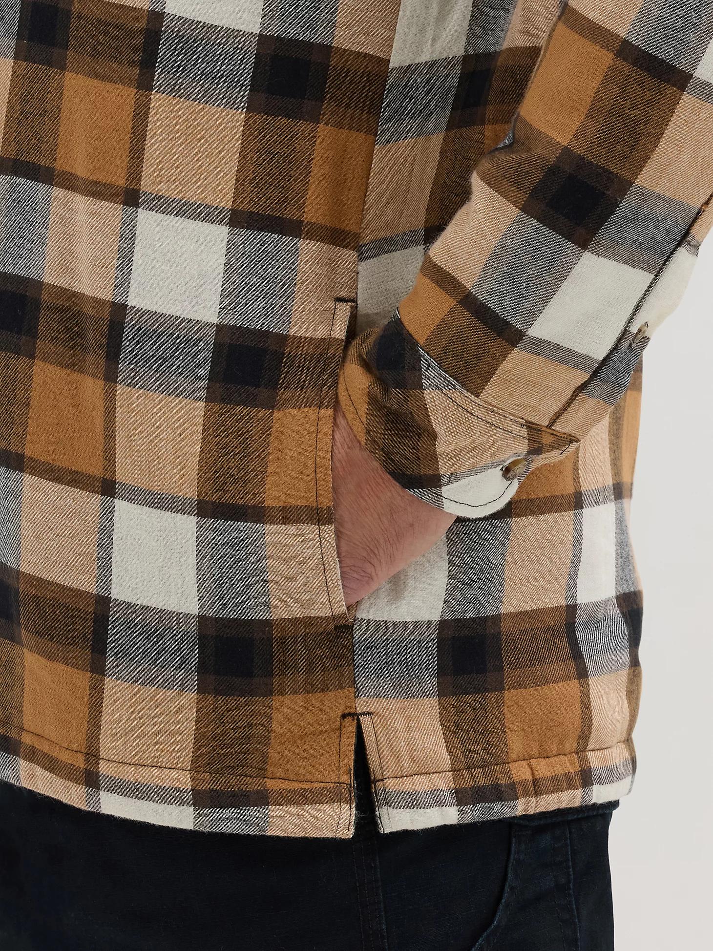 Wrangler® RIGGS Workwear® Hooded Flannel Work Jacket | Men's JACKETS & OUTERWEAR | Wrangler® Product Image