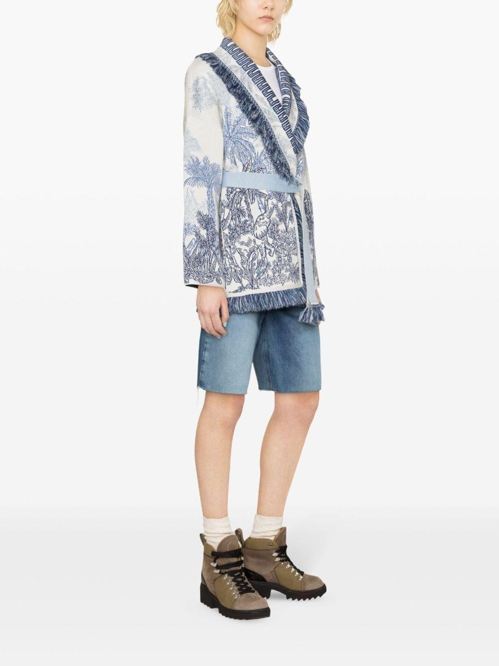 Icon jacquard cardigan Product Image