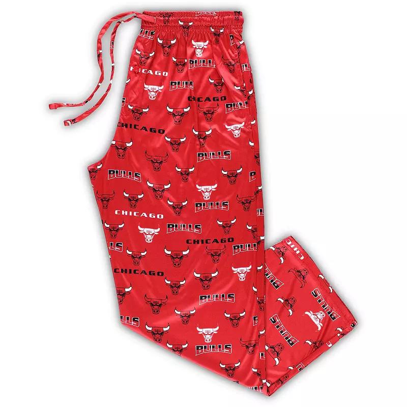 Men's Concepts Sport Red Chicago Bulls Big & Tall Breakthrough Sleep Pants,  Product Image