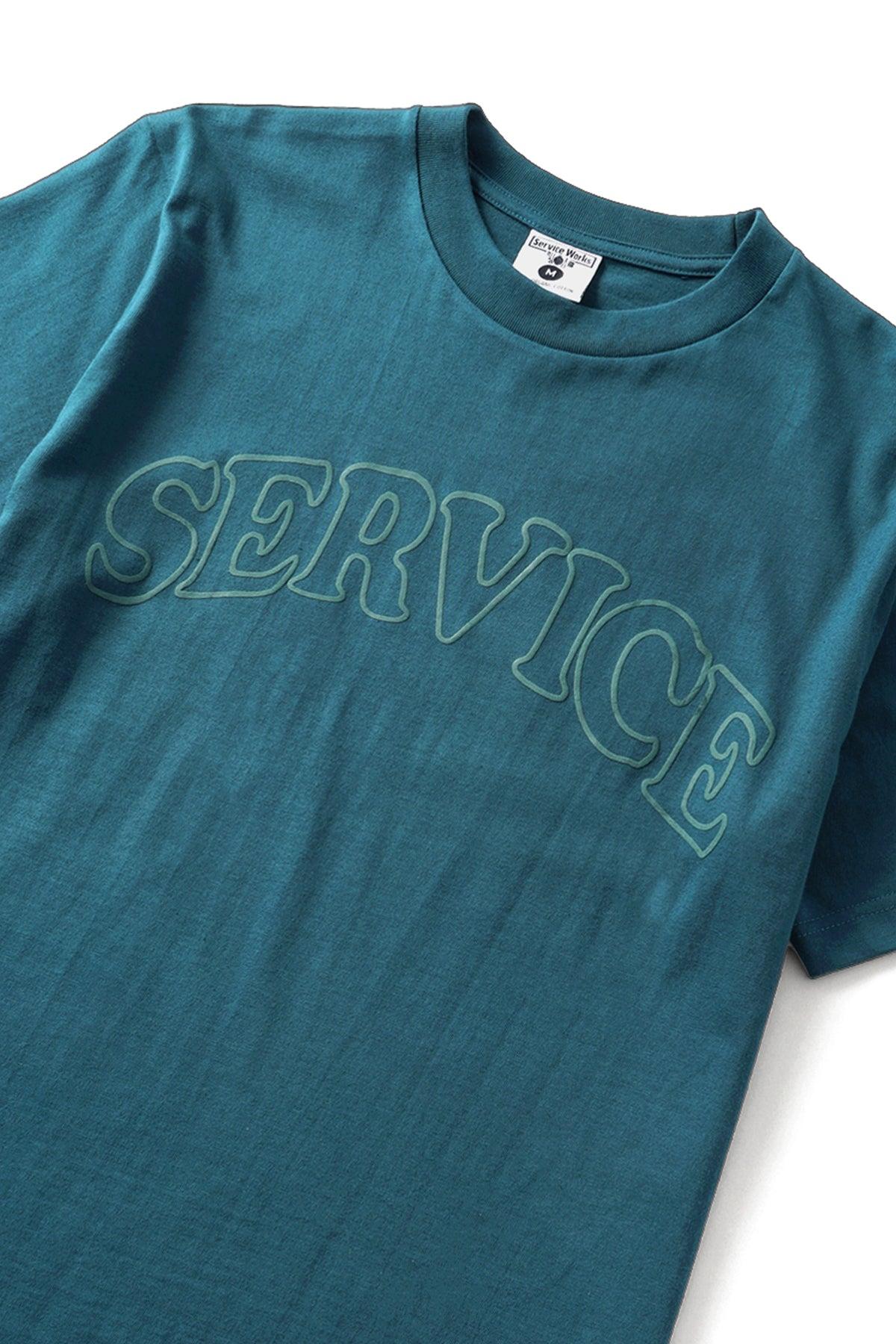 Service Works - Arch Logo Tee - Petrol Product Image