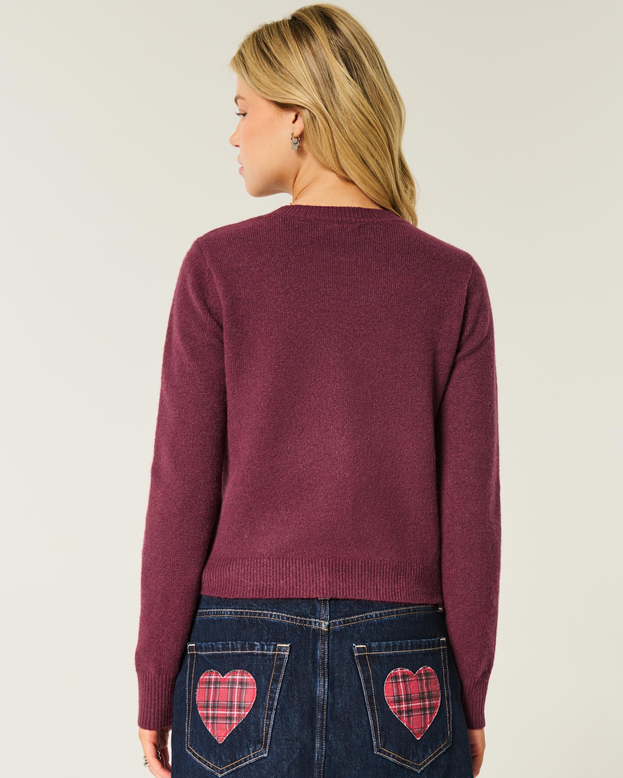 Hollister Comfy Cloud Easy Bow Pocket Cardigan Product Image