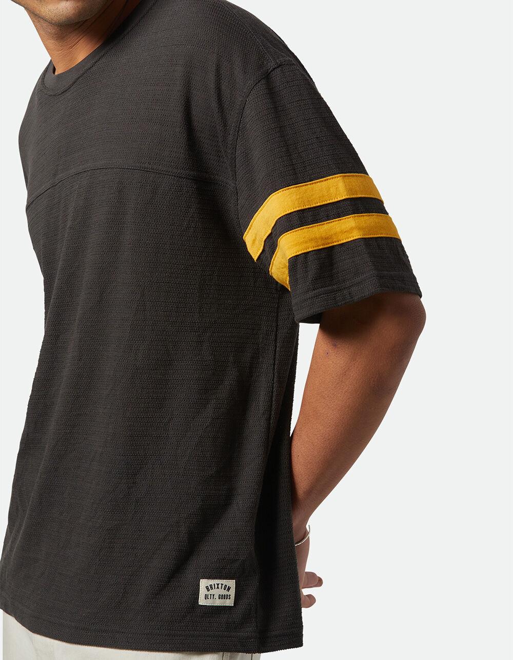 BRIXTON Vintage Mens Mesh Football Jersey - BLACK Product Image
