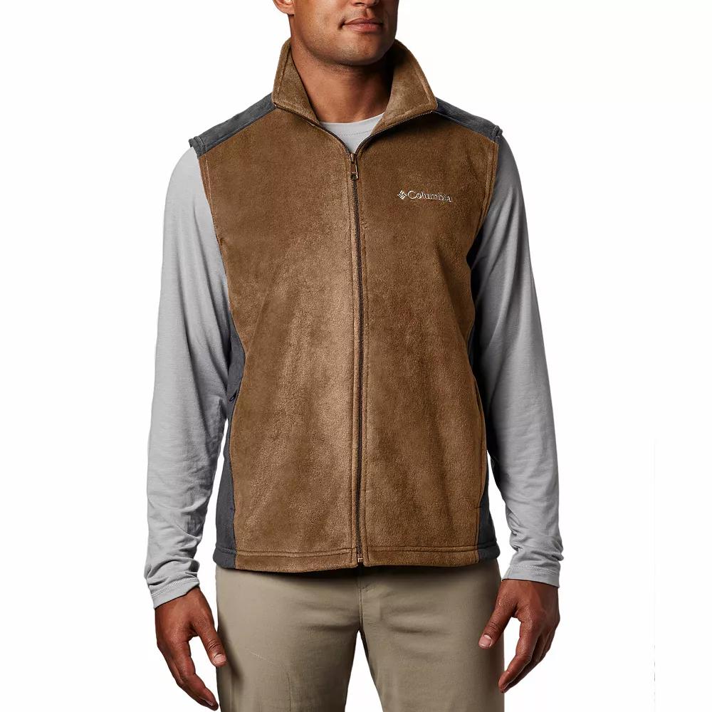 Men's Columbia Steens Mountain™ Fleece Vest, Size: Small, Delta Product Image