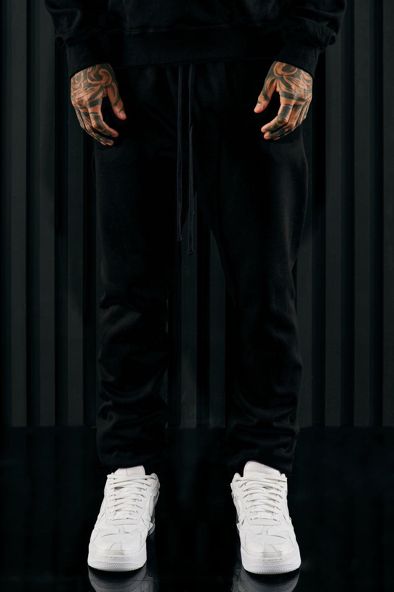 Tyson Heavyweight Sweat Jogger - Black Product Image