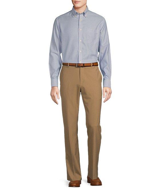 Daniel Cremieux Signature Label Non-Iron Stripe Long Sleeve Woven Shirt Product Image