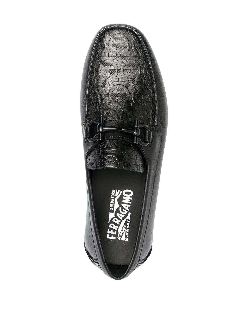 Gancini-logo loafers Product Image
