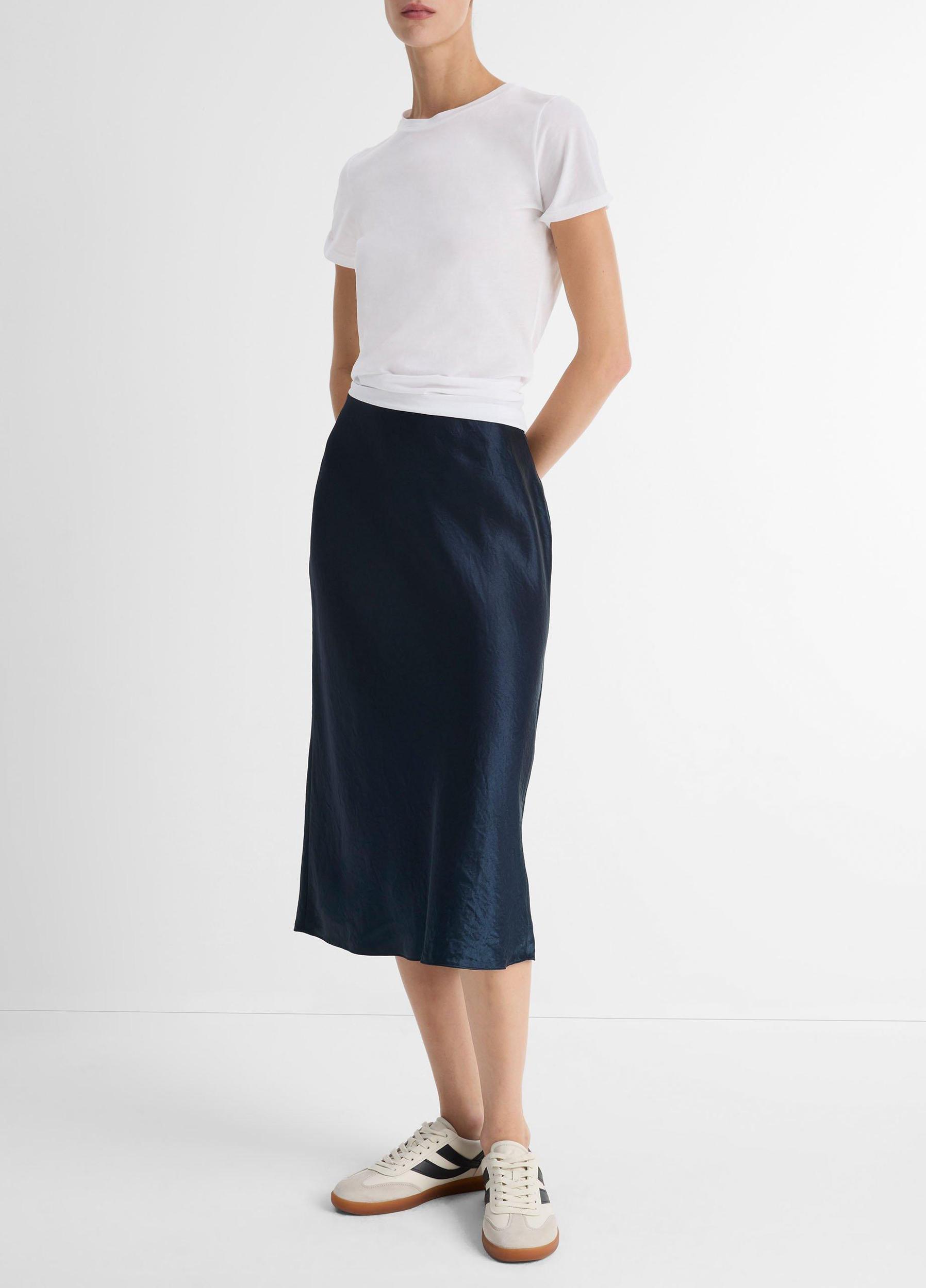 Satin Slip Skirt Product Image