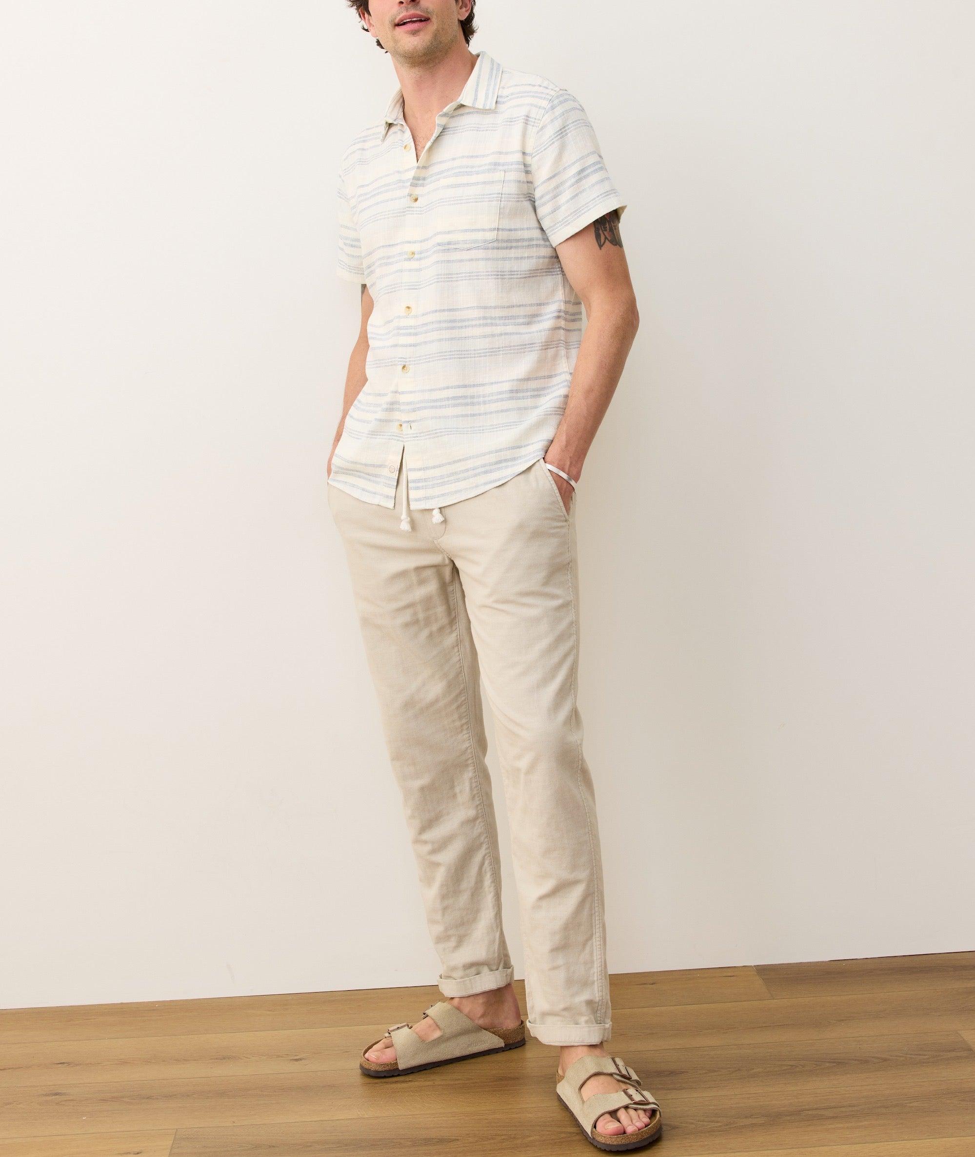 Stretch Selvage Short Sleeve Shirt Product Image