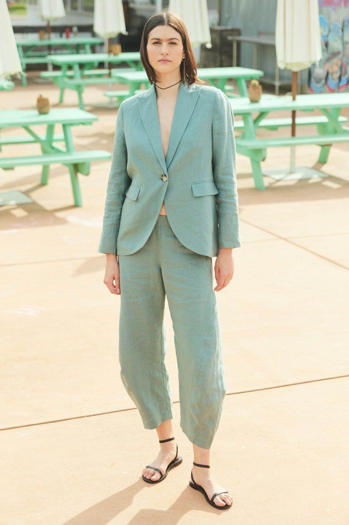 The Linen On the Loose Work Pants Product Image