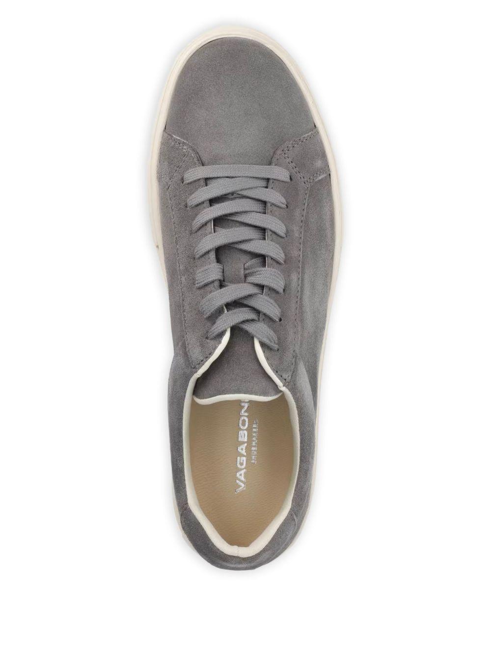suede lace-up sneakers Product Image