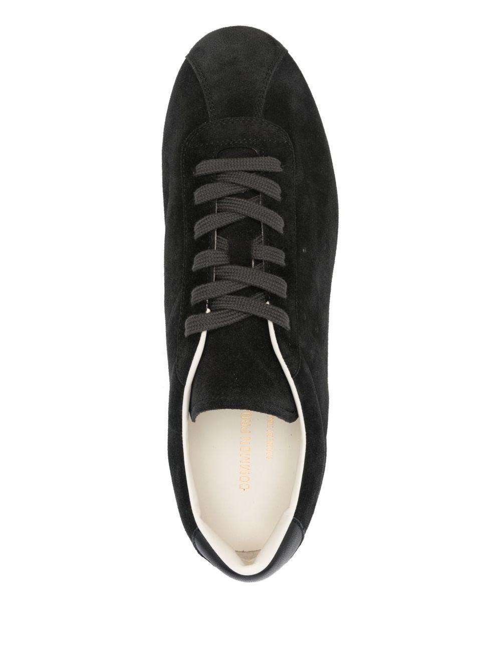 suede leather sneakers Product Image