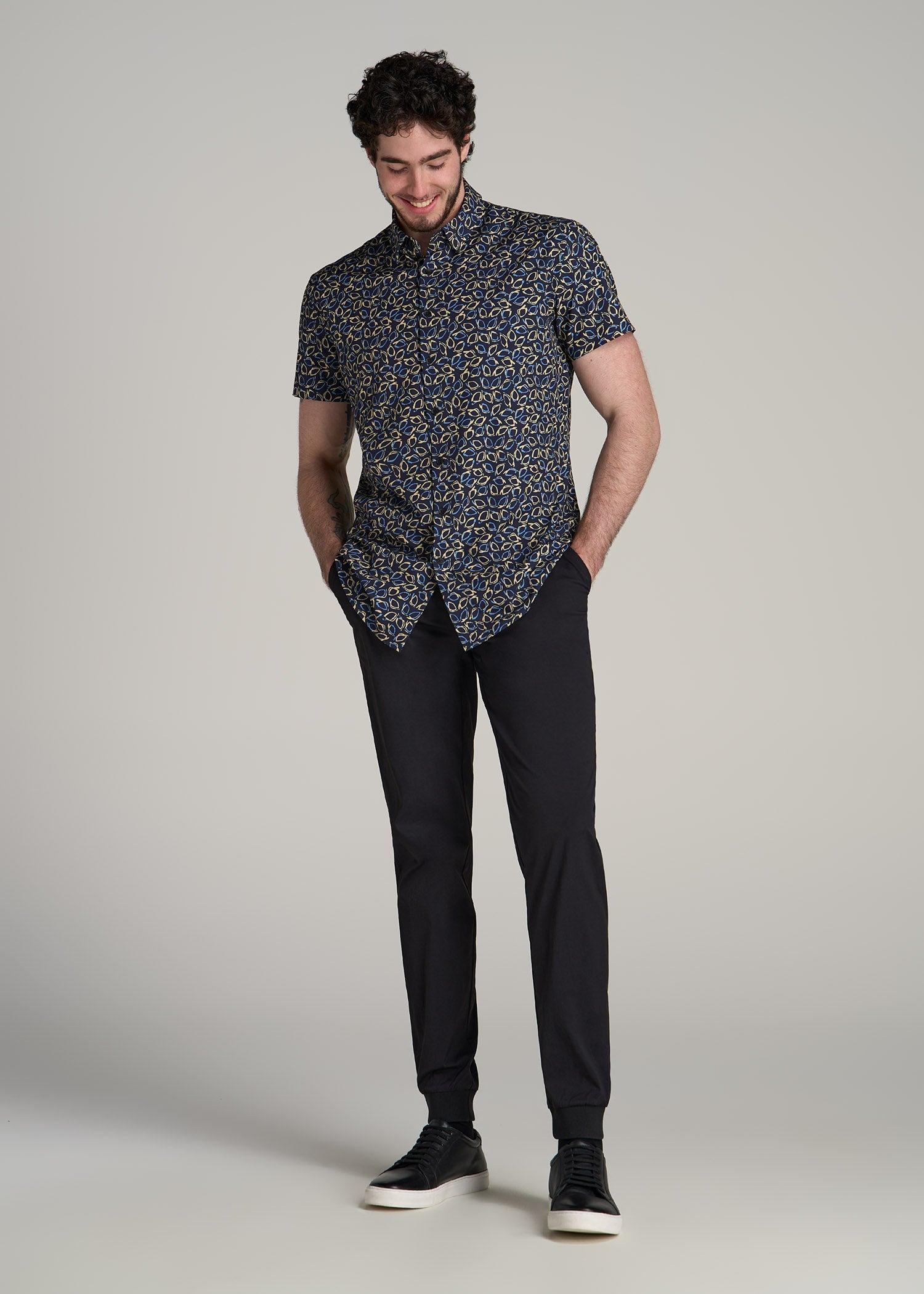 Traveler Joggers for Tall Men in Black Male Product Image