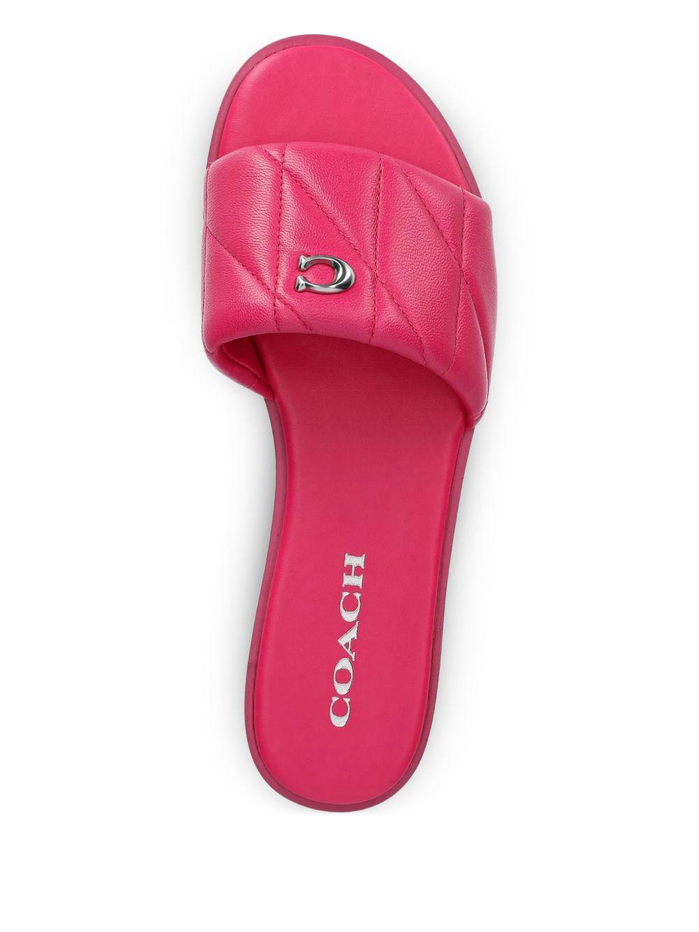 logo-plaque sandals  Product Image