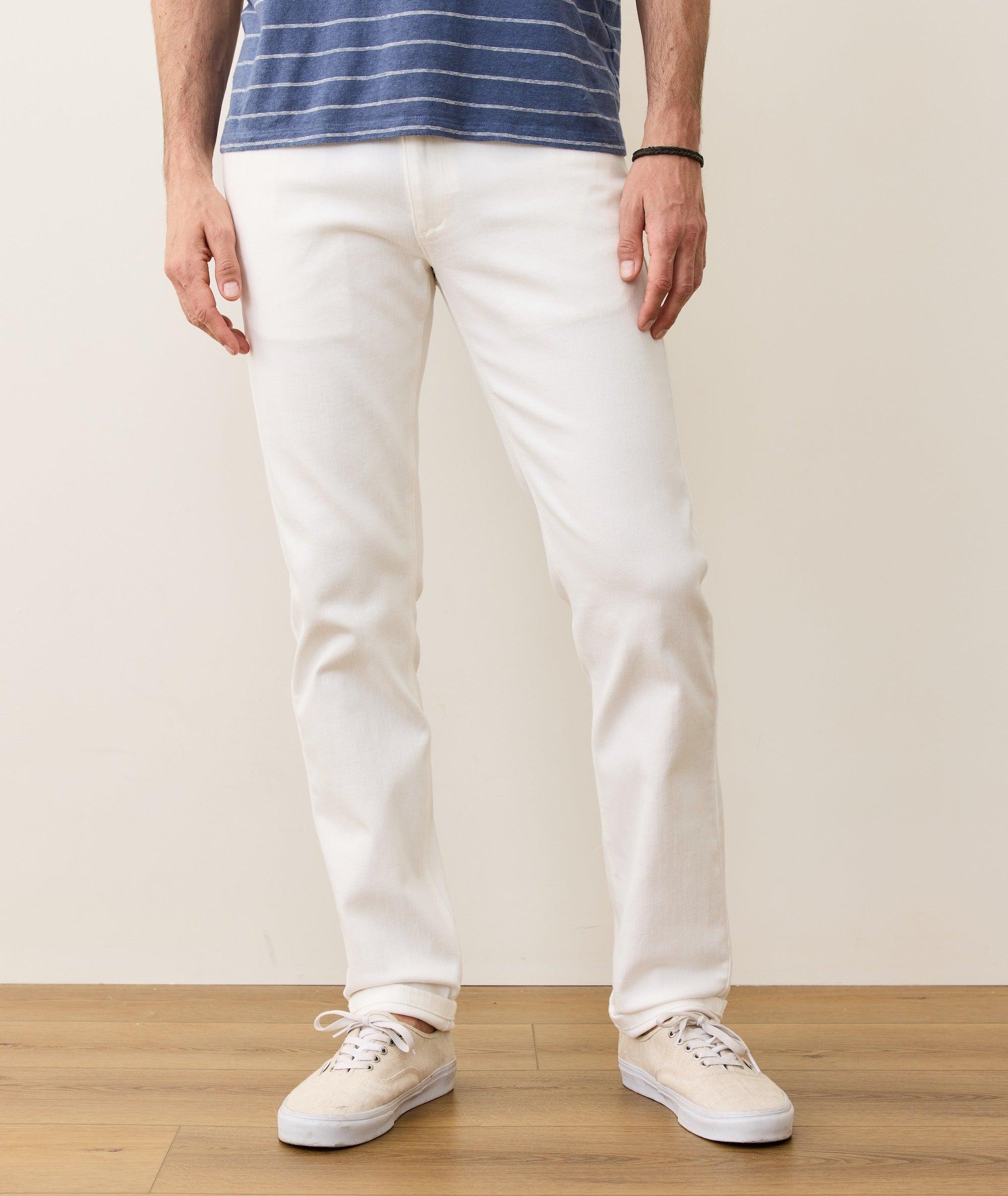 5 Pocket Slim Straight Twill Pant Product Image
