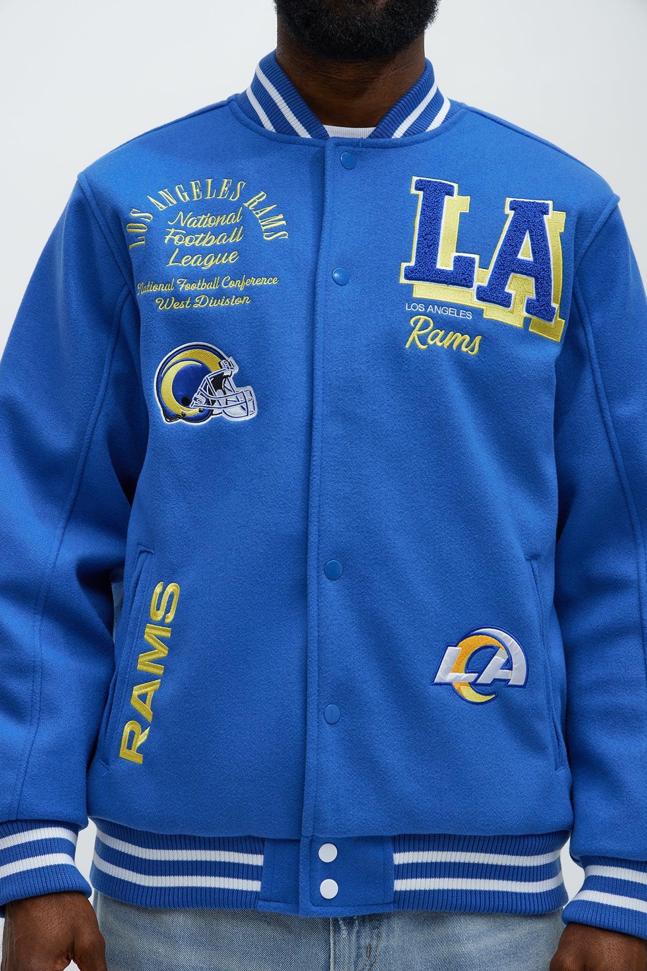 Rams Touchdown Jacket - Blue/Gold Product Image
