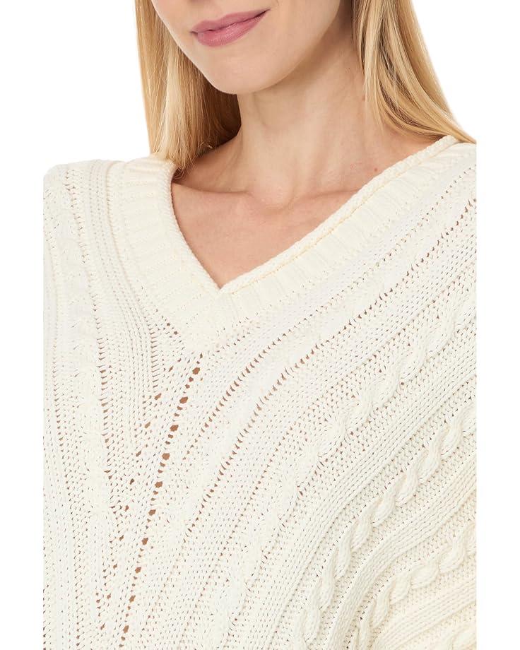 Pointelle Cord Sweater Product Image