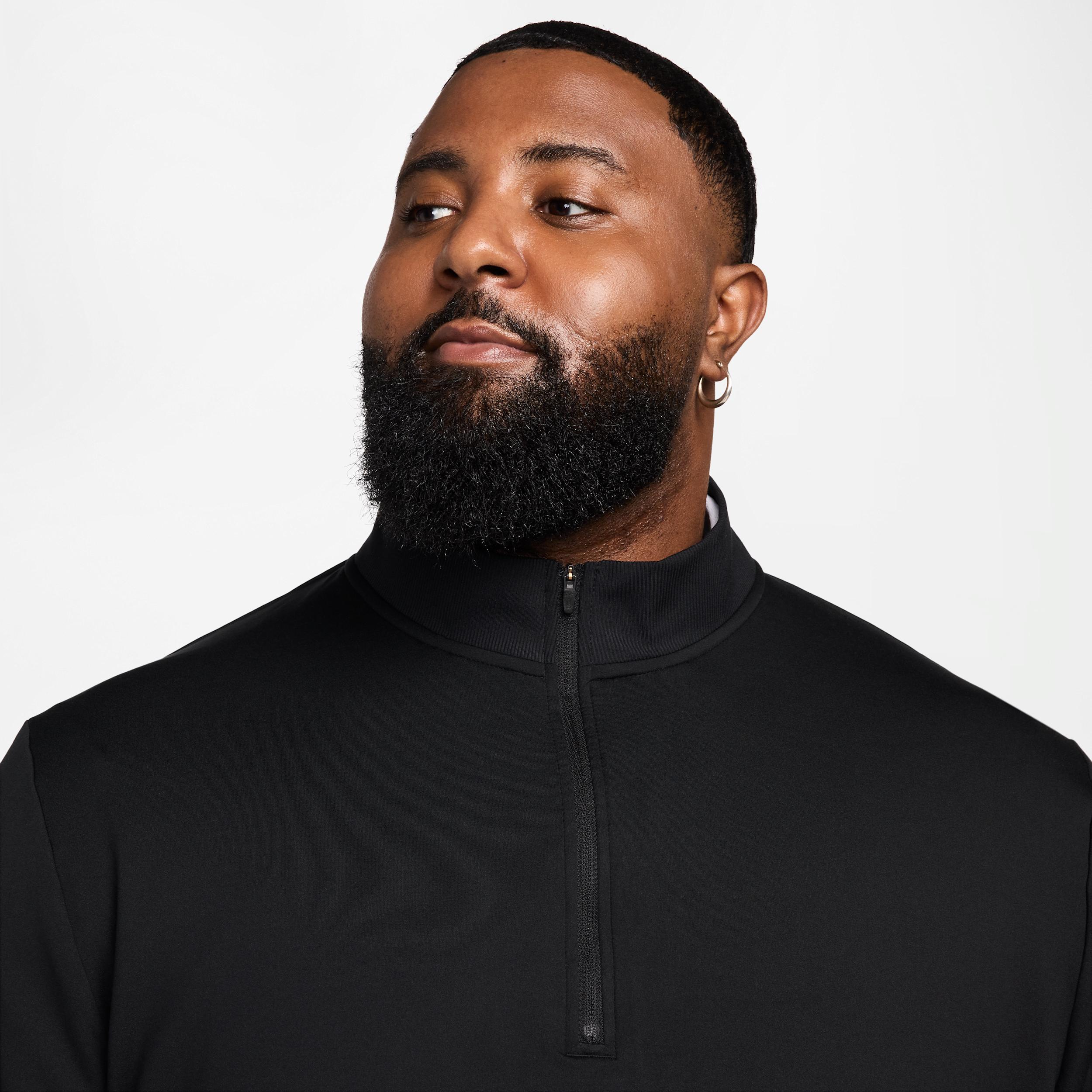 Nike Mens Tour 1/2-Zip Golf Top | FZ7522-010 Product Image