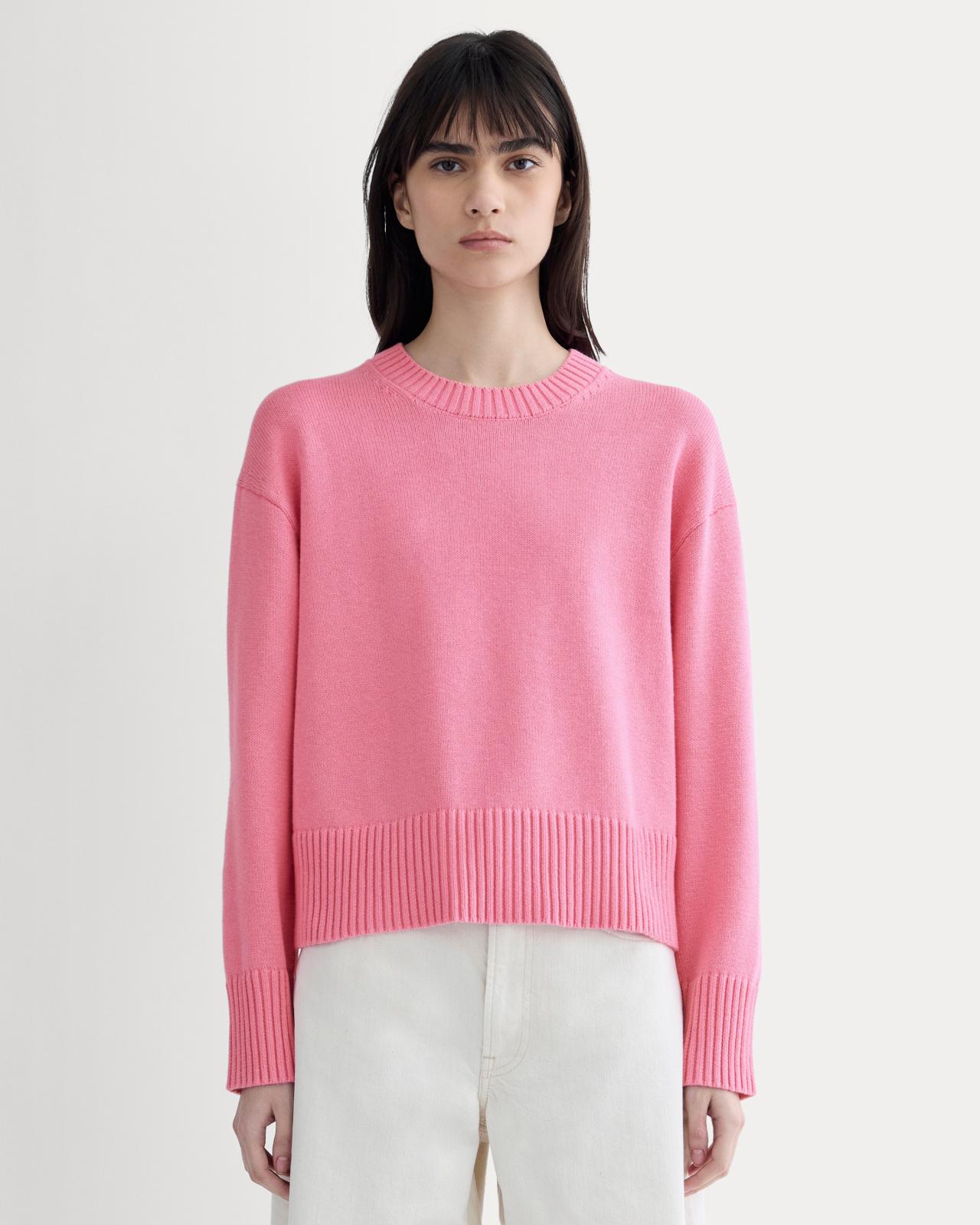 Womens Boxy Sweater in Everyday Cotton by Everlane Product Image