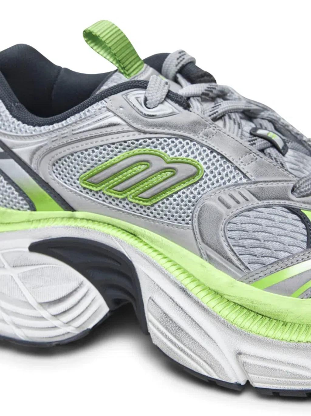 BALENCIAGA Multicolor Mesh And Rubber 6xl Sneakers In Multicolour Product Image