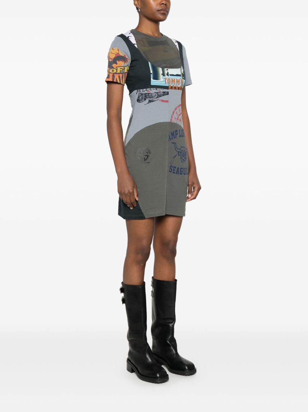 Graphic T-shirt mini dress Product Image