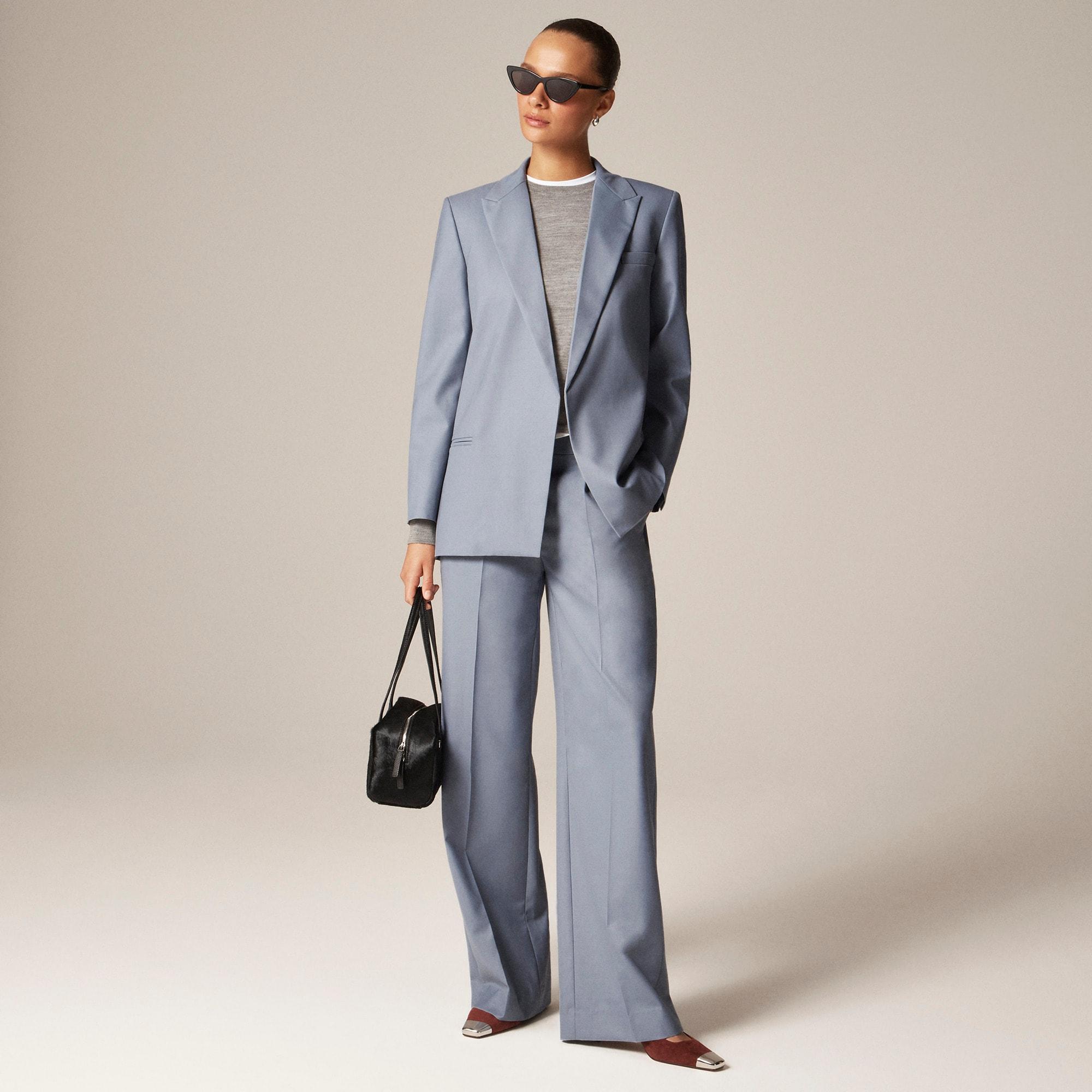 Oversized blazer in wool blend Product Image