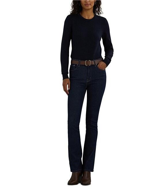 Lauren Ralph Lauren Knit Crew Neck Long Sleeve Sweater Product Image