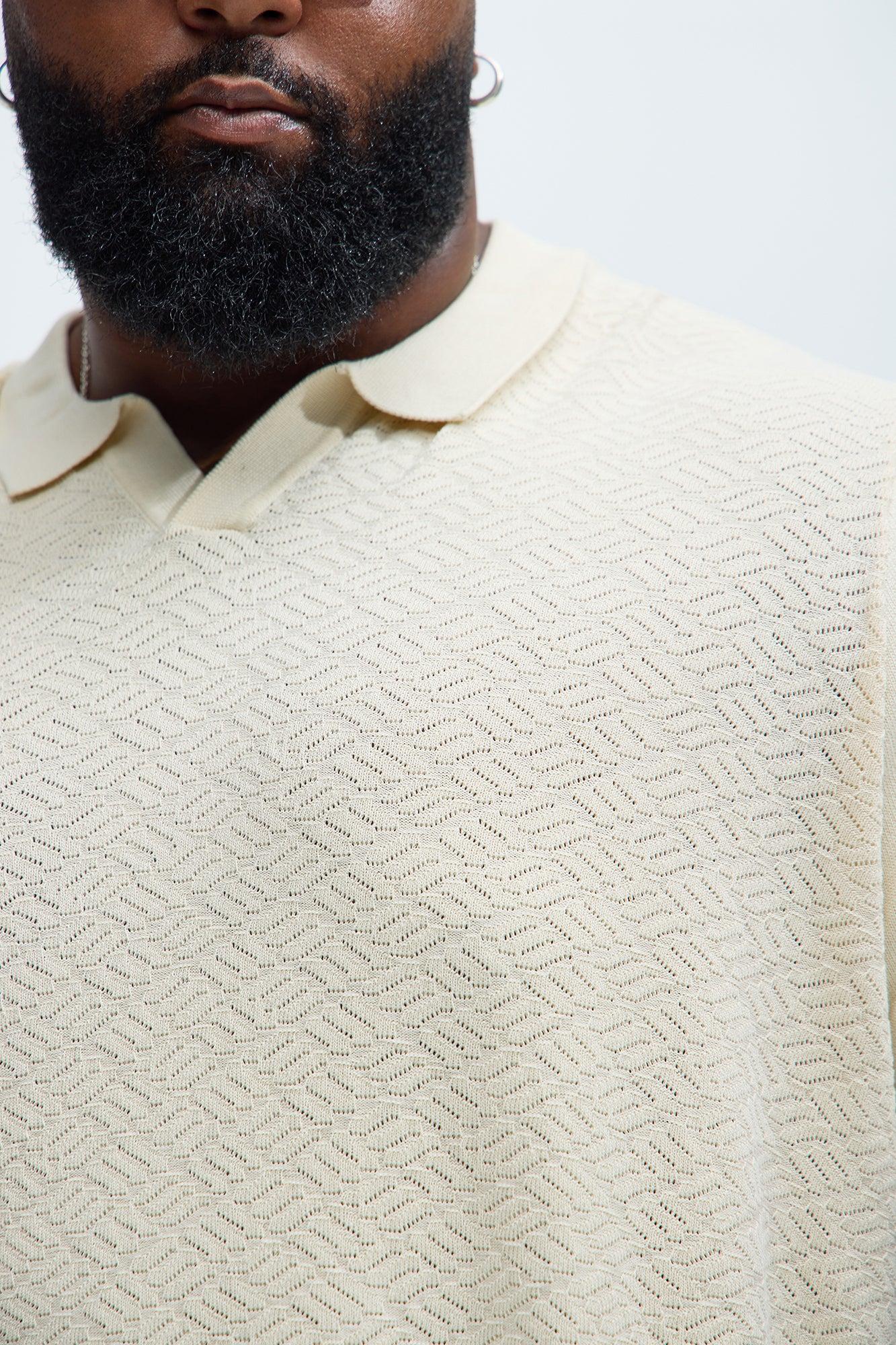 Cut Ties Polo - Cream Product Image