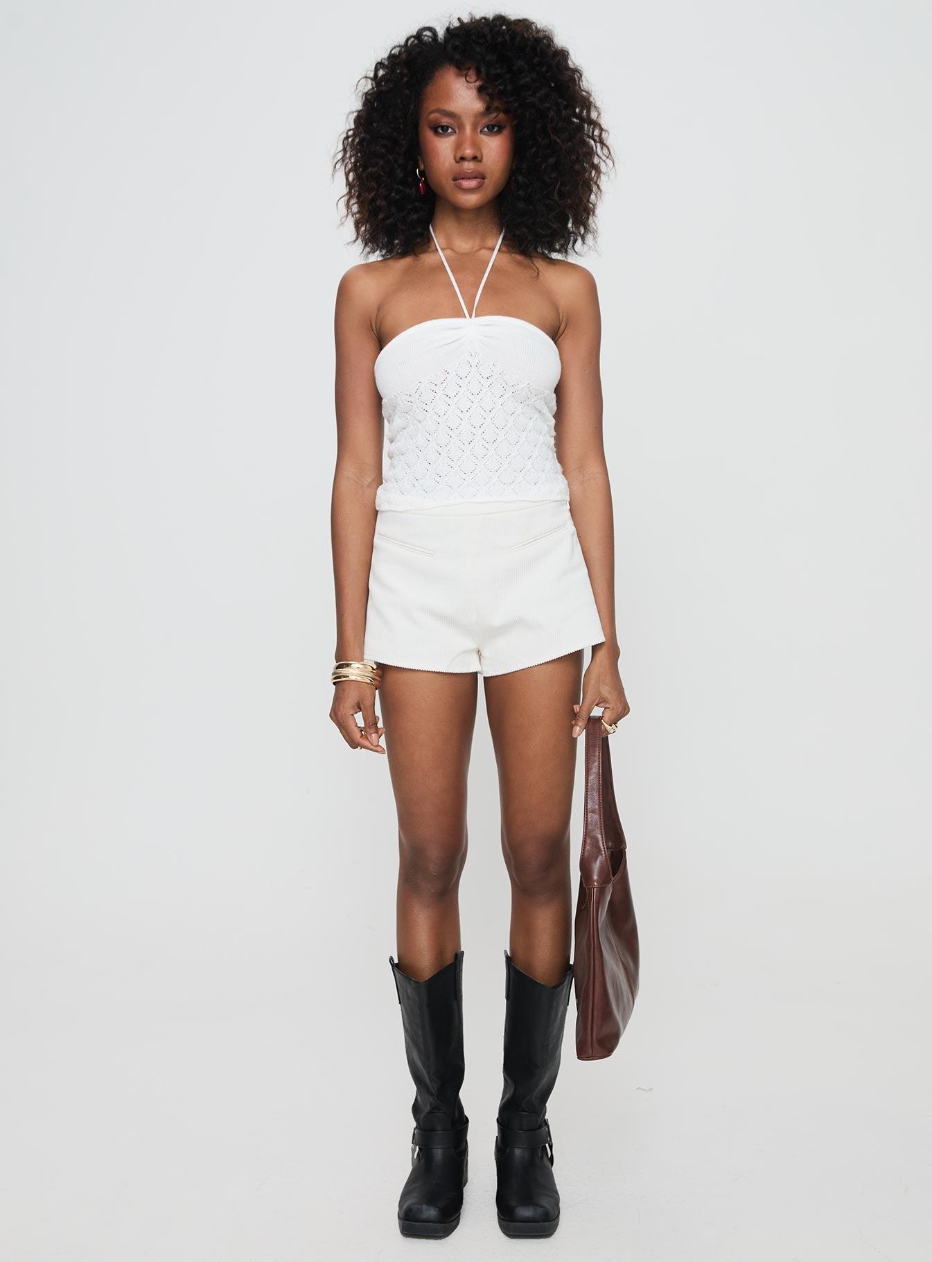 Kaptan Top White Product Image