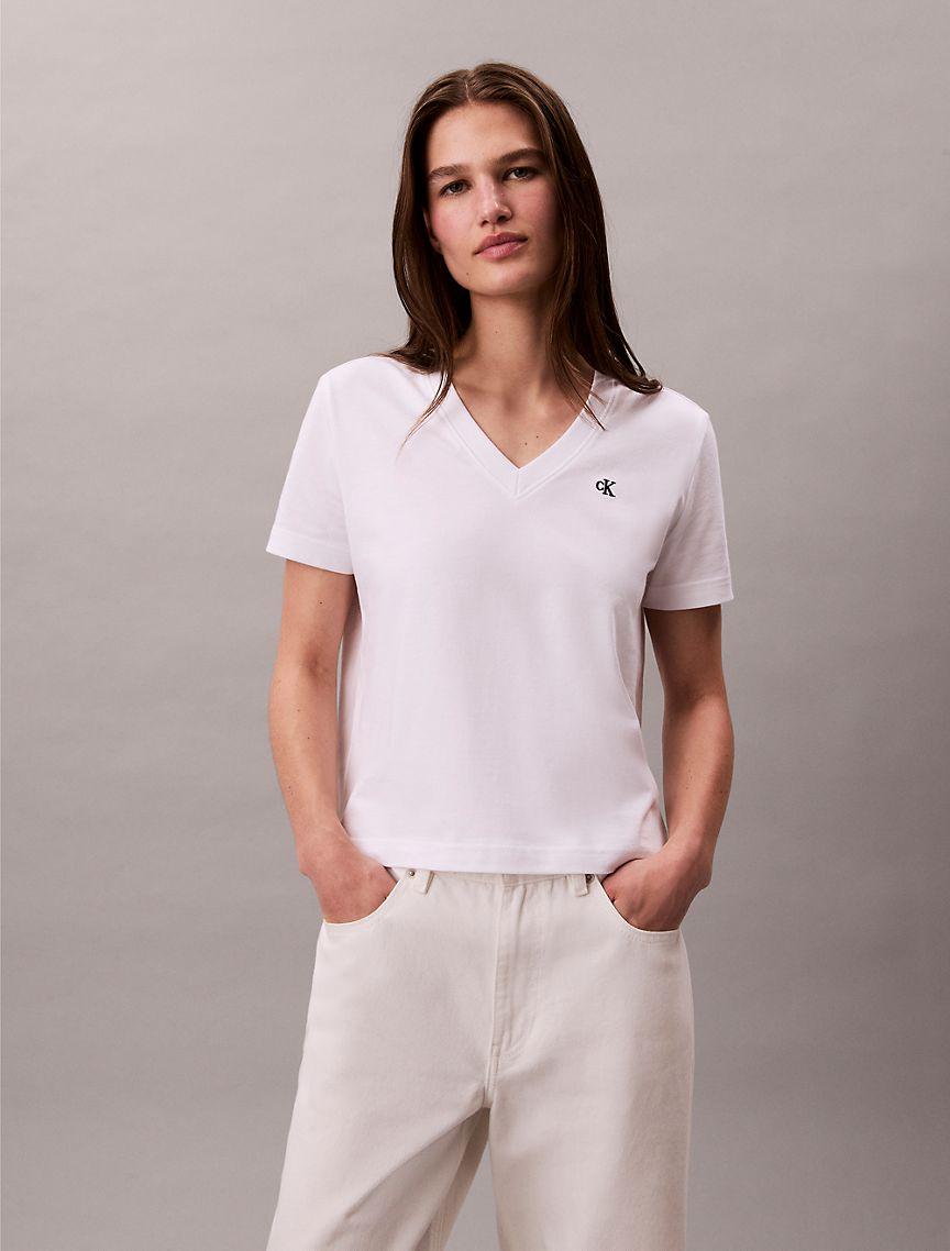 Archive Logo V-Neck T-Shirt  Product Image