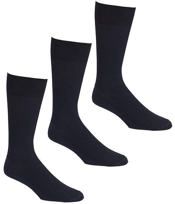 Gold Label Roundtree & Yorke Rib Crew Socks 3-Pack Product Image