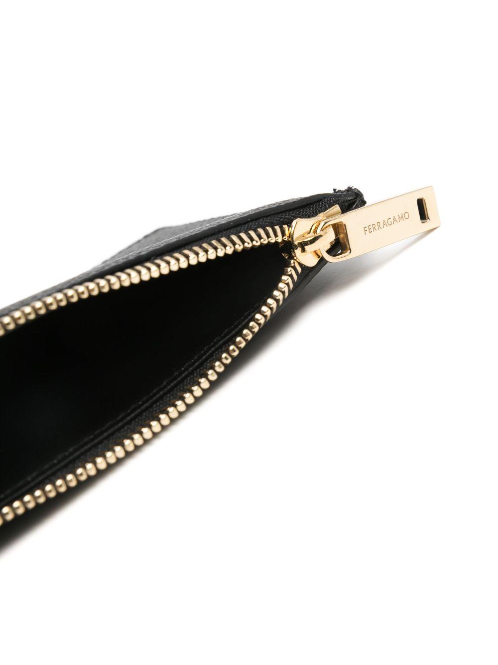 Gancini leather cardholder Product Image