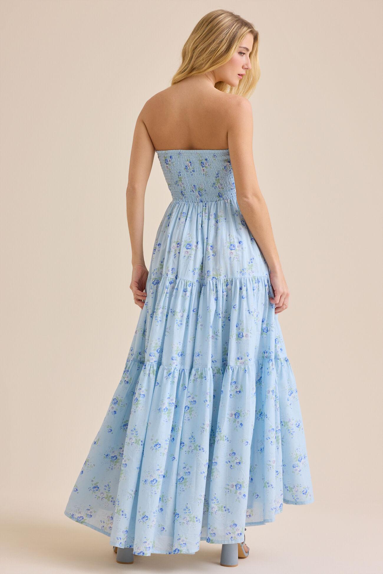Iria Floral Maxi Dress Product Image