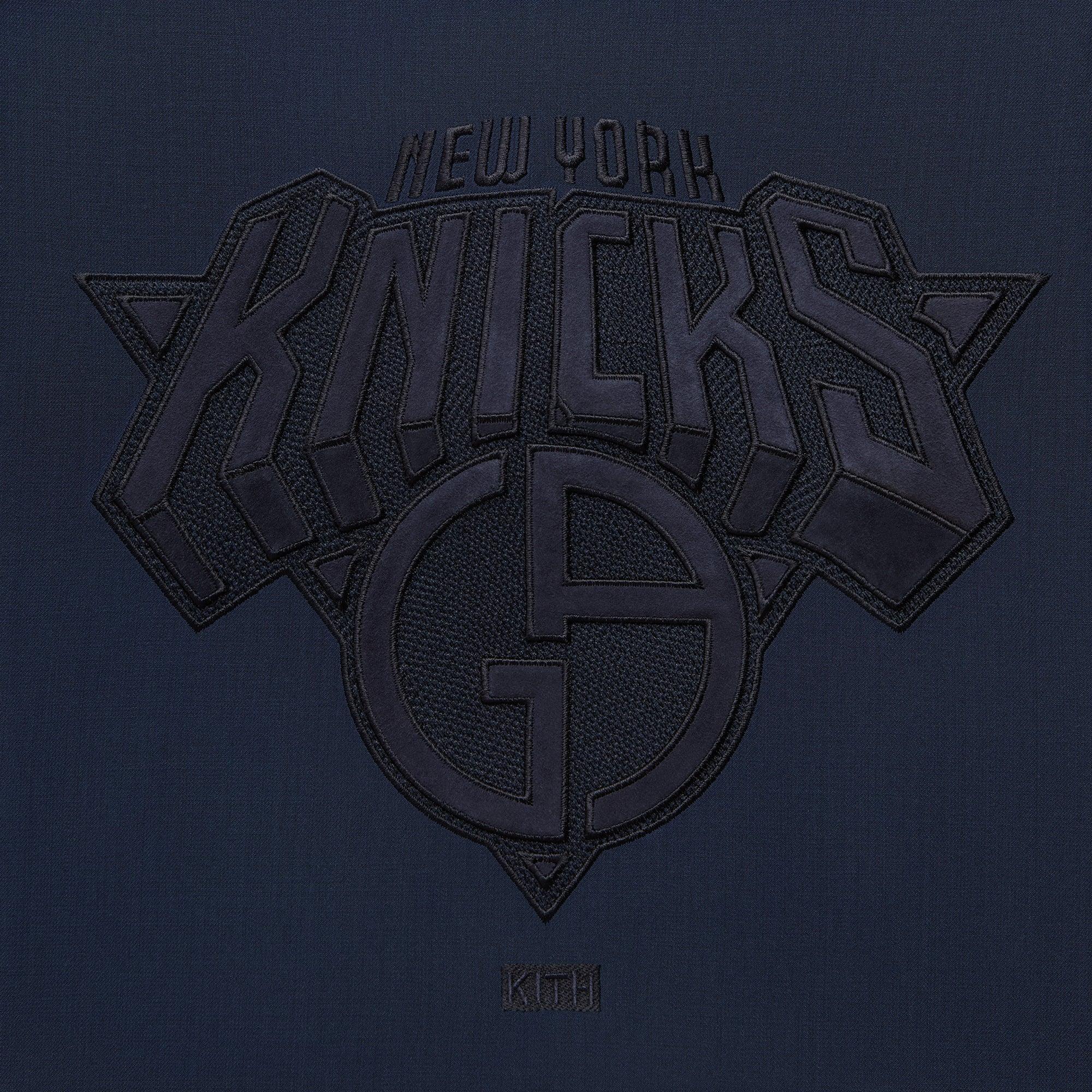 Giorgio Armani & Kith for the New York Knicks Bomber Jacket - Nocturnal Male Product Image