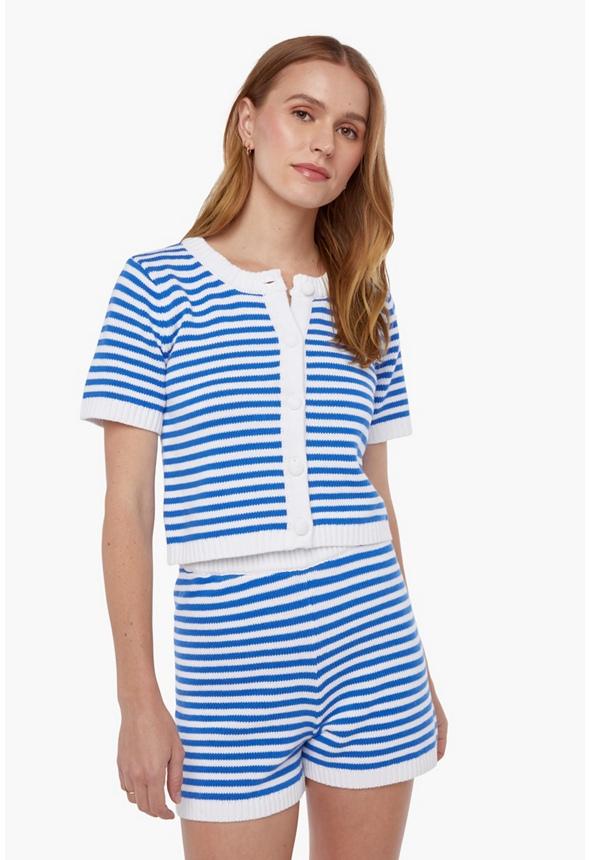 JustFab Margaux Platform Loafer Pump Womens Black/ White Size 8.5 Product Image