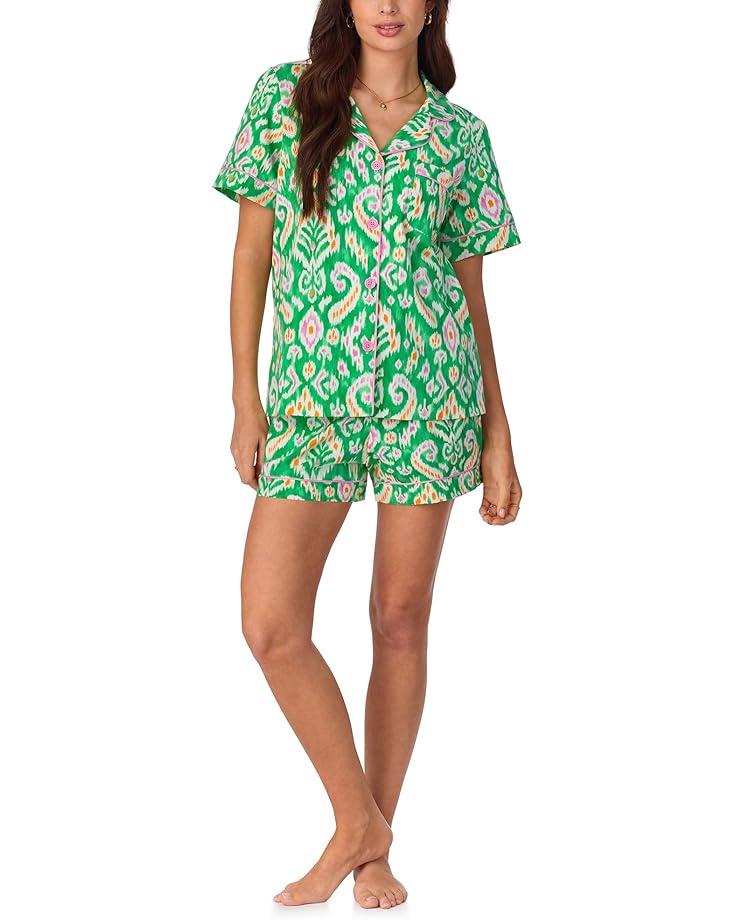 Women's Bedhead PJs Short Sleeve Cotton Knit Boxer Pajama Set Product Image