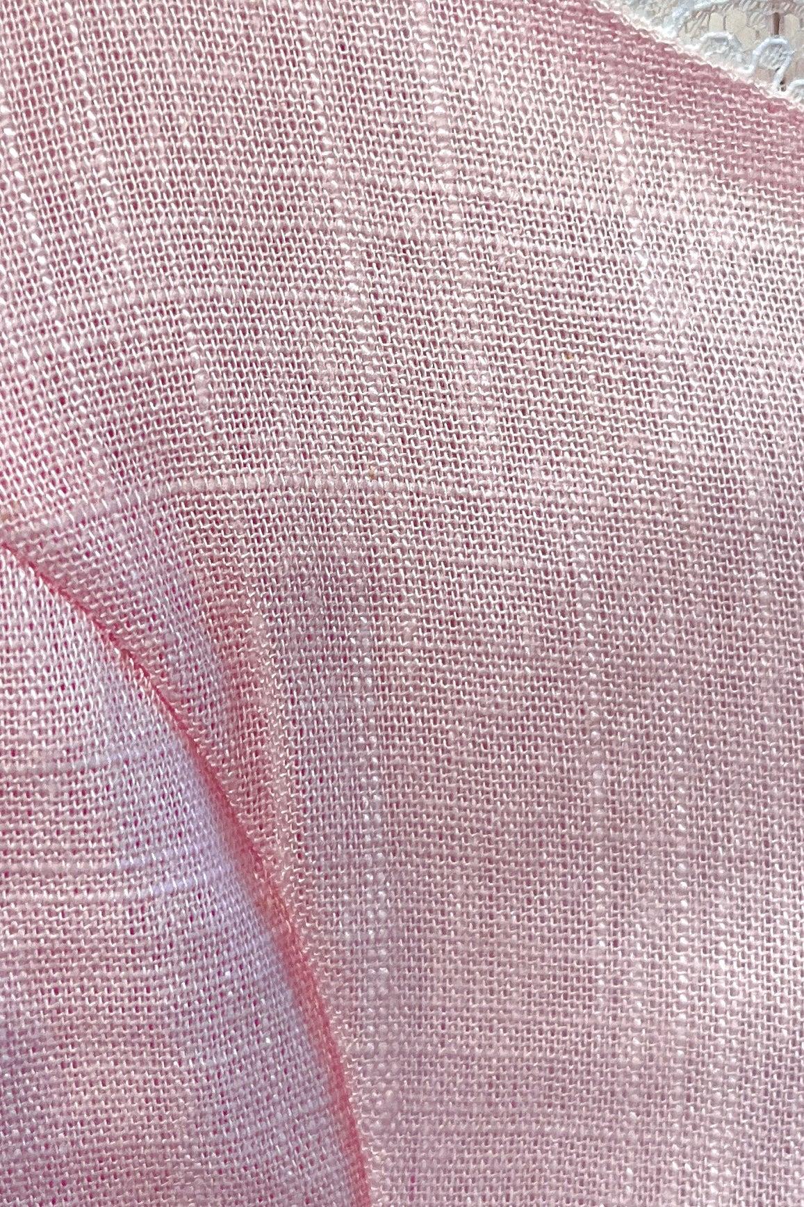 Love Language Button Front Top Blush Product Image